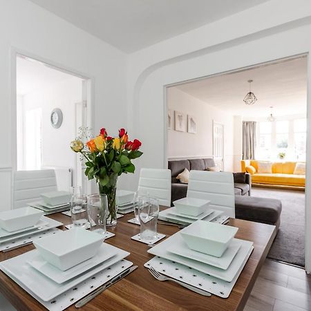 1 Mile To Etihad Stadium & Coop Arena, Free Parking, 7 Ppl Villa Manchester Luaran gambar