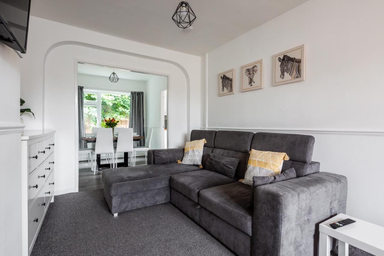 1 Mile To Etihad Stadium & Coop Arena, Free Parking, 7 Ppl Villa Manchester Luaran gambar