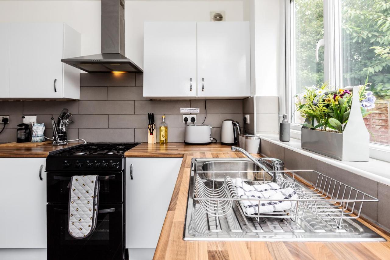 1 Mile To Etihad Stadium & Coop Arena, Free Parking, 7 Ppl Villa Manchester Luaran gambar