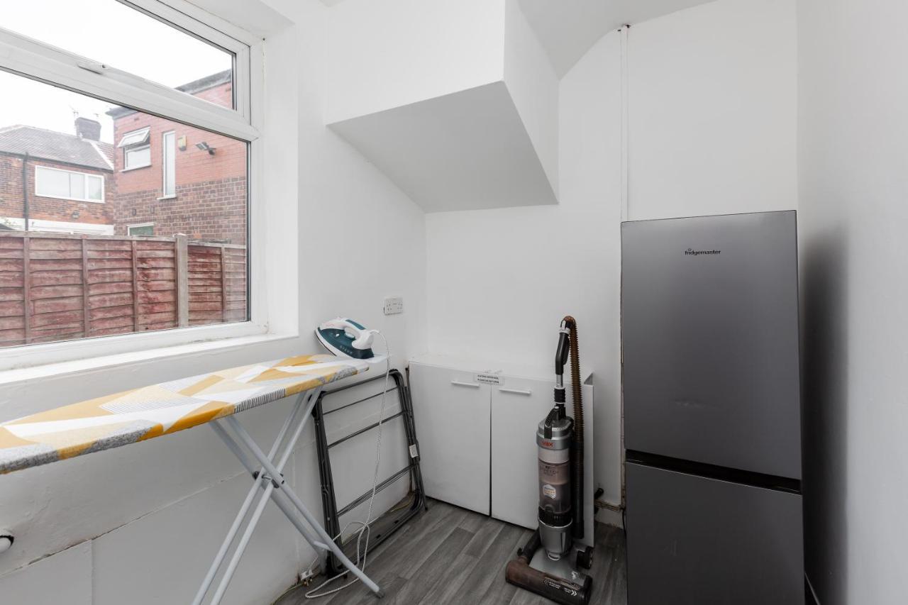 1 Mile To Etihad Stadium & Coop Arena, Free Parking, 7 Ppl Villa Manchester Luaran gambar
